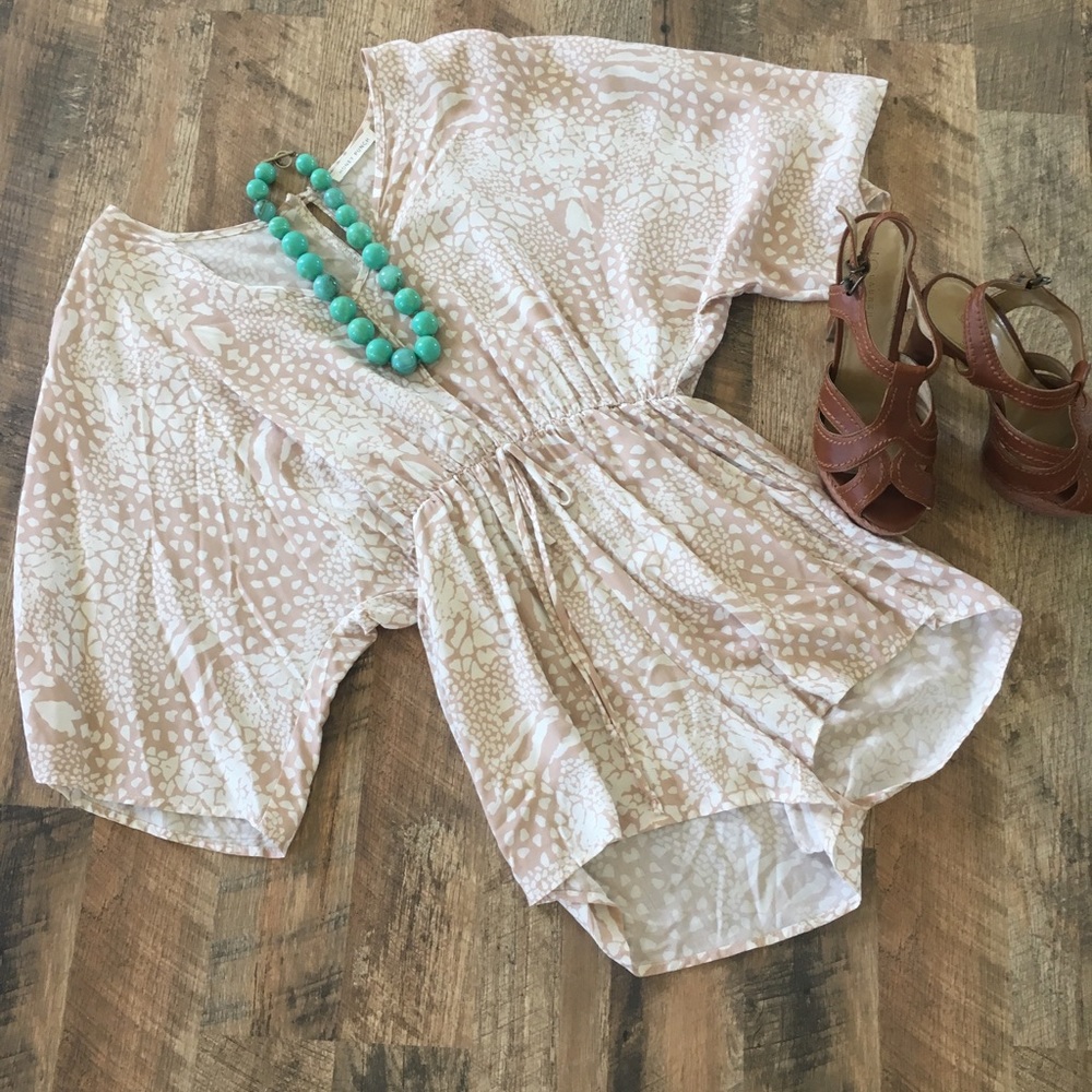 Beige bohemian Brand NEW romper